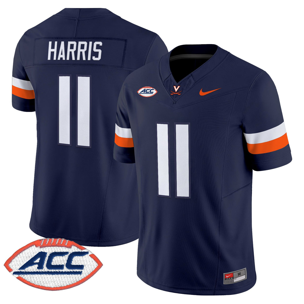 Men's Virginia Cavaliers 2025 Vapor Limited Jersey - All Stitched