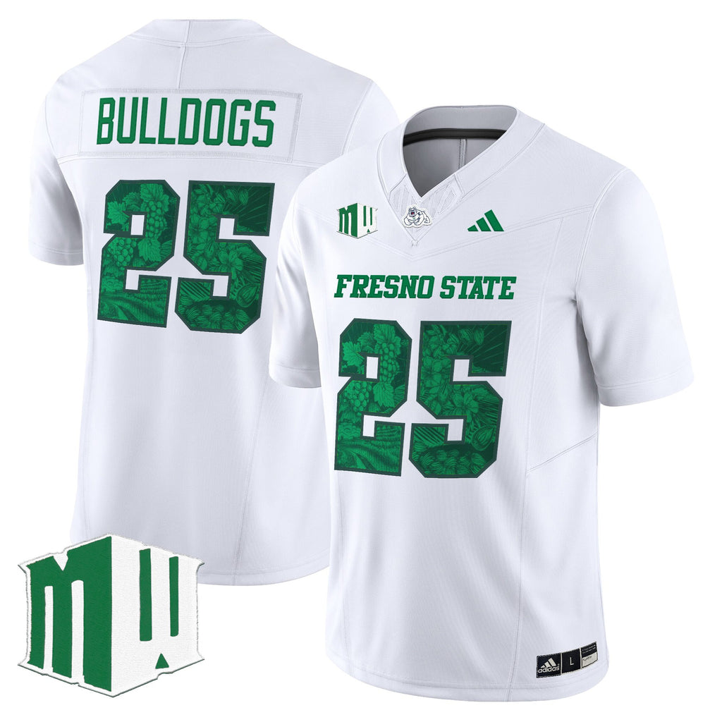 Men's Fresno State Bulldogs 2025 'Ag Fest Edition' Vapor Limited Jersey - All Stitched