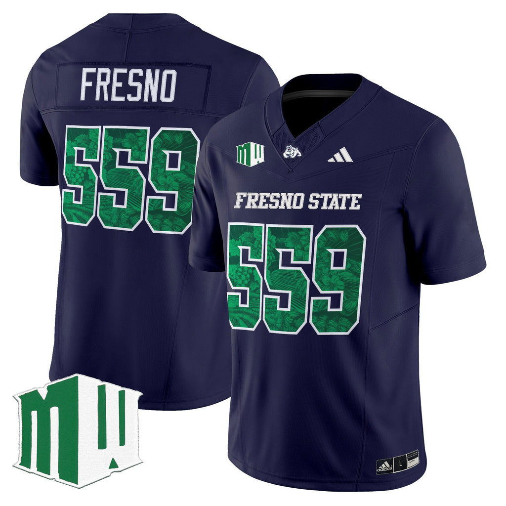 Men's Fresno State Bulldogs 2025 'Ag Fest Edition' Vapor Limited Jersey - All Stitched
