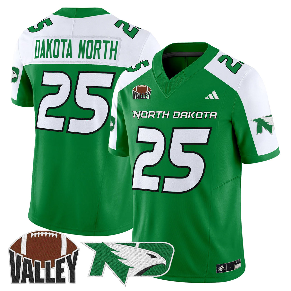 Men's North Dakota Fighting Hawks 2025 Vapor Limited Jersey - All Stitched