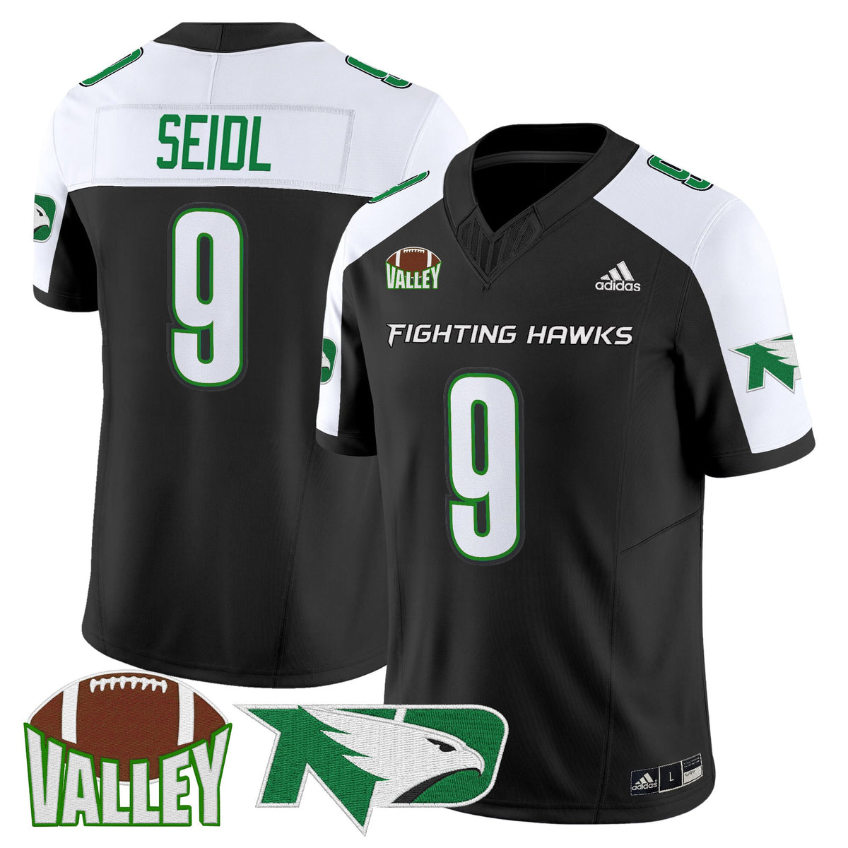 Men's North Dakota Fighting Hawks 2025 Vapor Limited Jersey - All Stitched