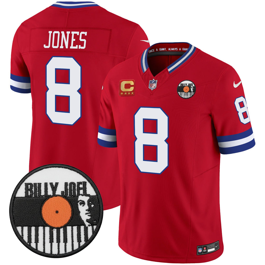 Men's Billy Joel × New York Giants Vapor Limited Jersey - All stitched