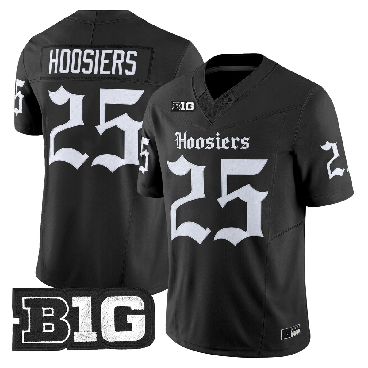 Men's Indiana Hoosiers 'Gothic Edition' Vapor Limited Jersey - All Stitched