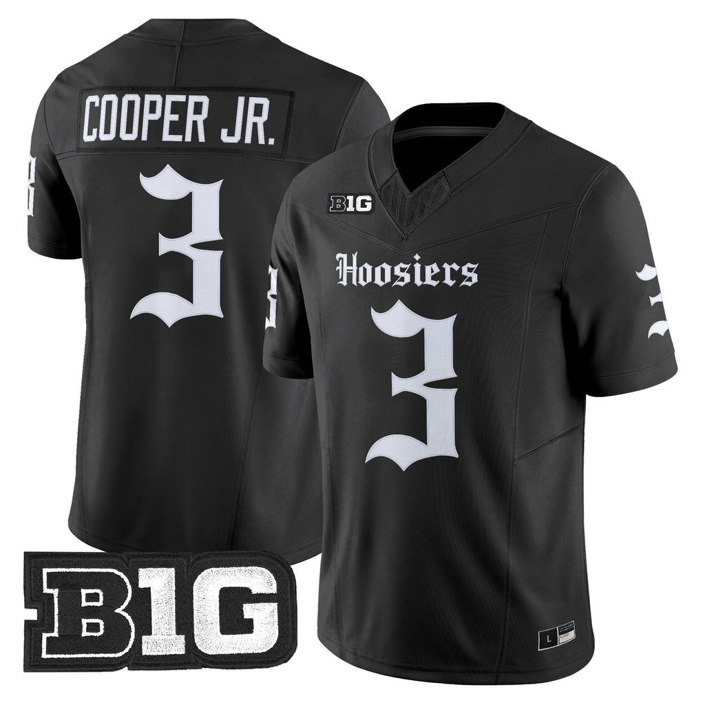 Men's Indiana Hoosiers 'Gothic Edition' Vapor Limited Jersey - All Stitched