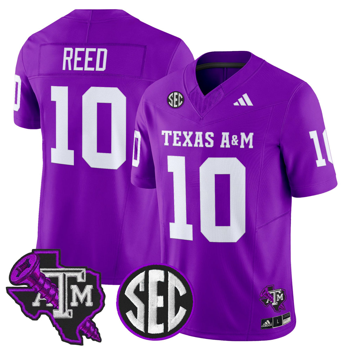 Men's Texas A&M Aggies DJ Screw Vapor Limited Jersey - All Stitched