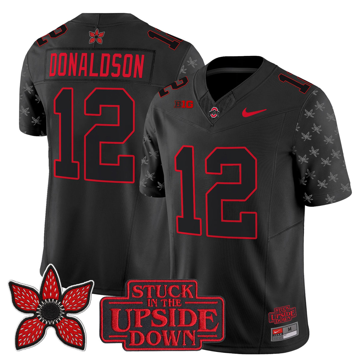 Ohio State Buckeyes 'Stranger Things Edition' Vapor Limited Jersey - All Stitched
