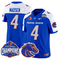 Men's Boise State Broncos 2025 Mountain West Football Champions Vapor Limited Jersey - All Stitched