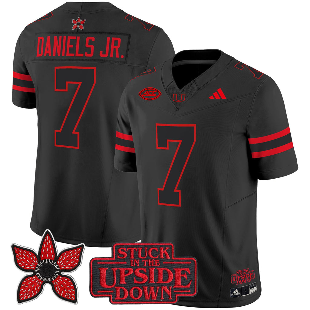 Miami Hurricanes 'Stranger Things Edition' Vapor Limited Jersey - All Stitched