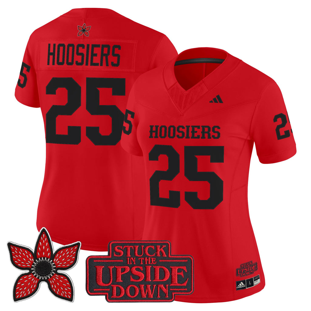 Women's Indiana Hoosiers 'Stranger Things Edition' Vapor Limited Jersey - All Stitched
