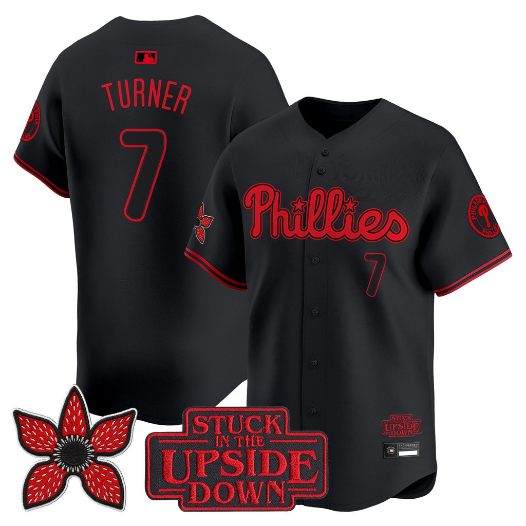 Philadelphia Phillies 'Stranger Things Edition' Vapor Premier Limited Jersey - All Stitched