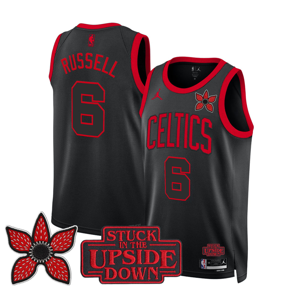Boston Celtics 'Stranger Things Edition' Swingman Jersey - All Stitched