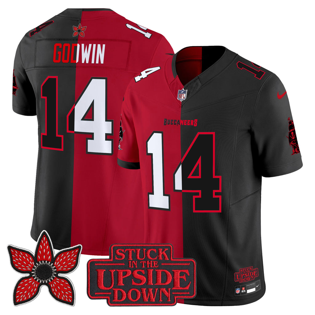 Men's Tampa Bay Buccaneers 'Upside Down Edition' Vapor Limited Jersey - All Stitched