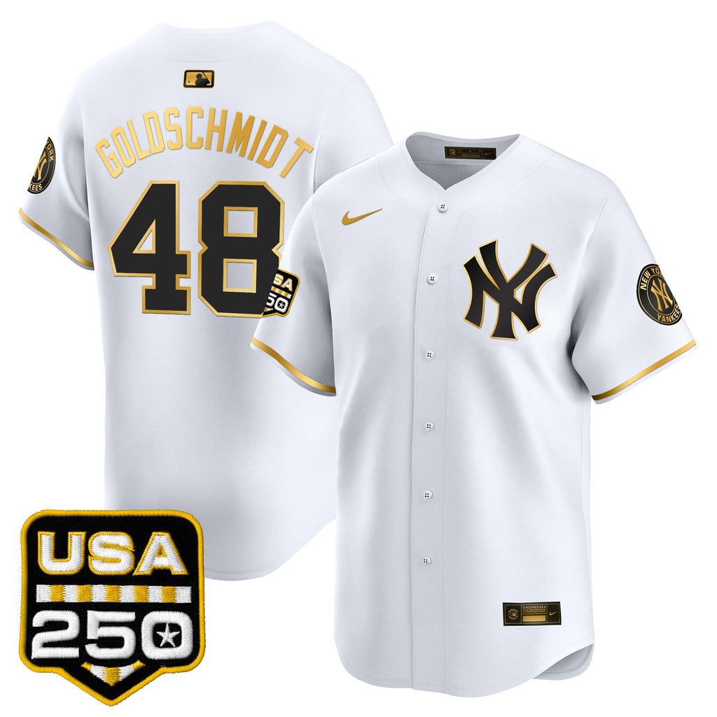 Men's New York Yankees 250America Patch Vapor Premier Limited Jersey - All Stitched
