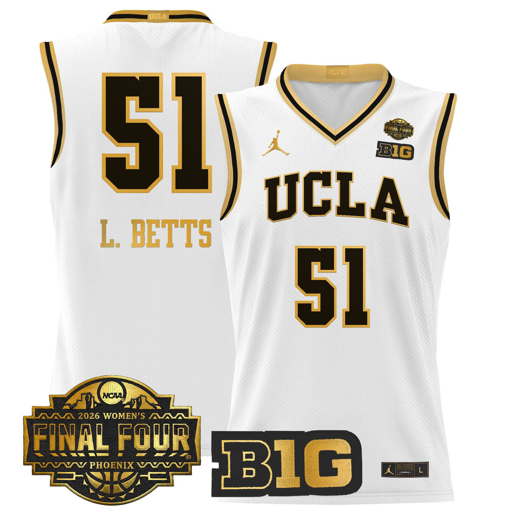 Men's size UCLA Bruins 2026 Women's Tournament Final Four Basketball Jersey - All Stitched