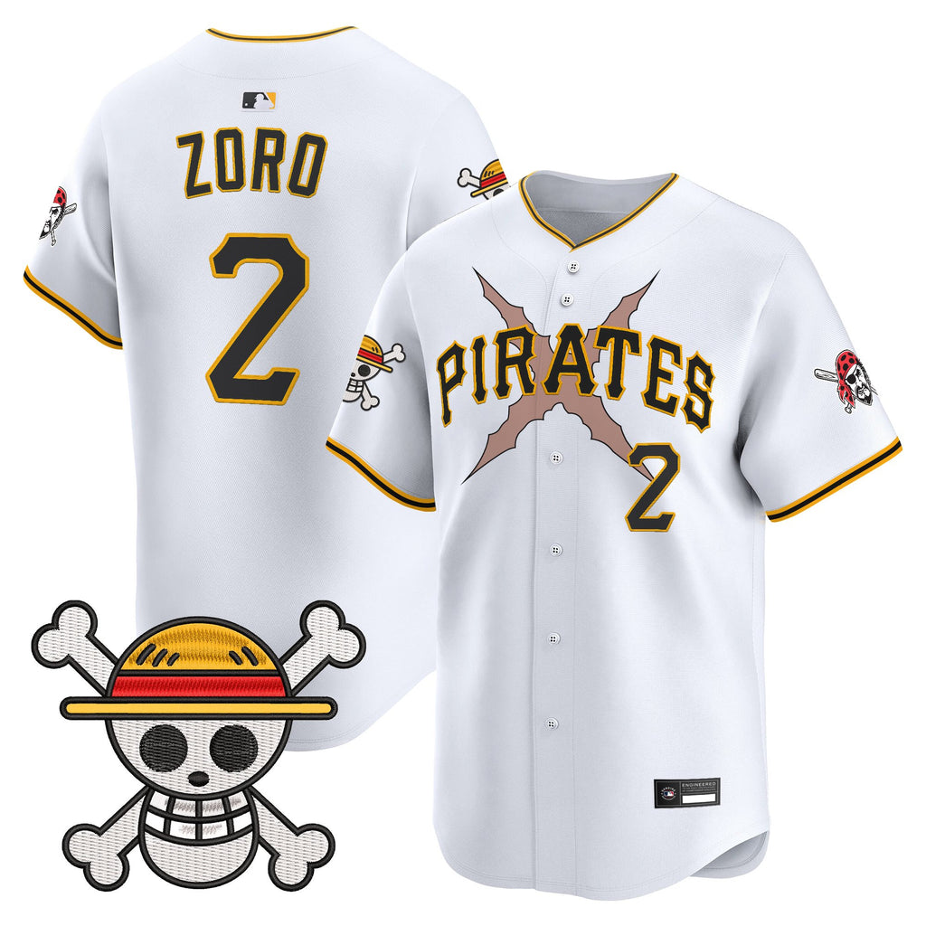 Men's Pittsburgh Pirates x One Piece Vapor Premier Limited Jersey - Stitched