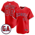Los Angeles Angels 'Garret Anderson Tribute Patch' Vapor Premier Limited Custom Jersey - All Stitched