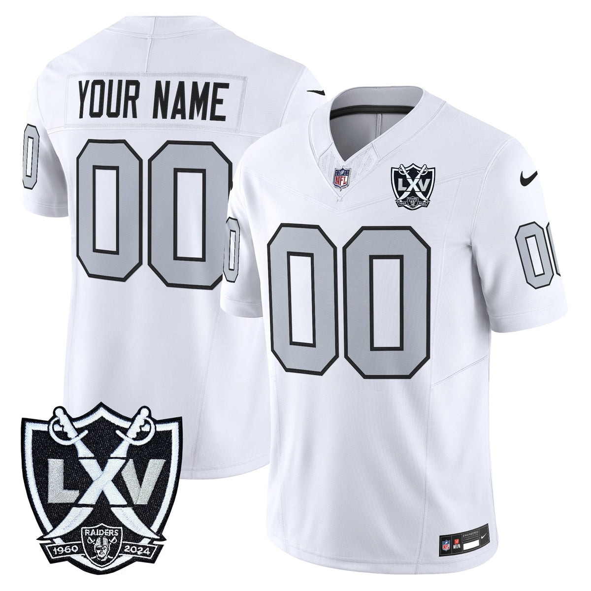 Las Vegas Raiders 2026 Vapor Limited Custom Jersey - All Stitched