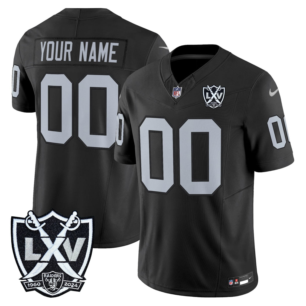 Las Vegas Raiders 2026 Vapor Limited Custom Jersey - All Stitched