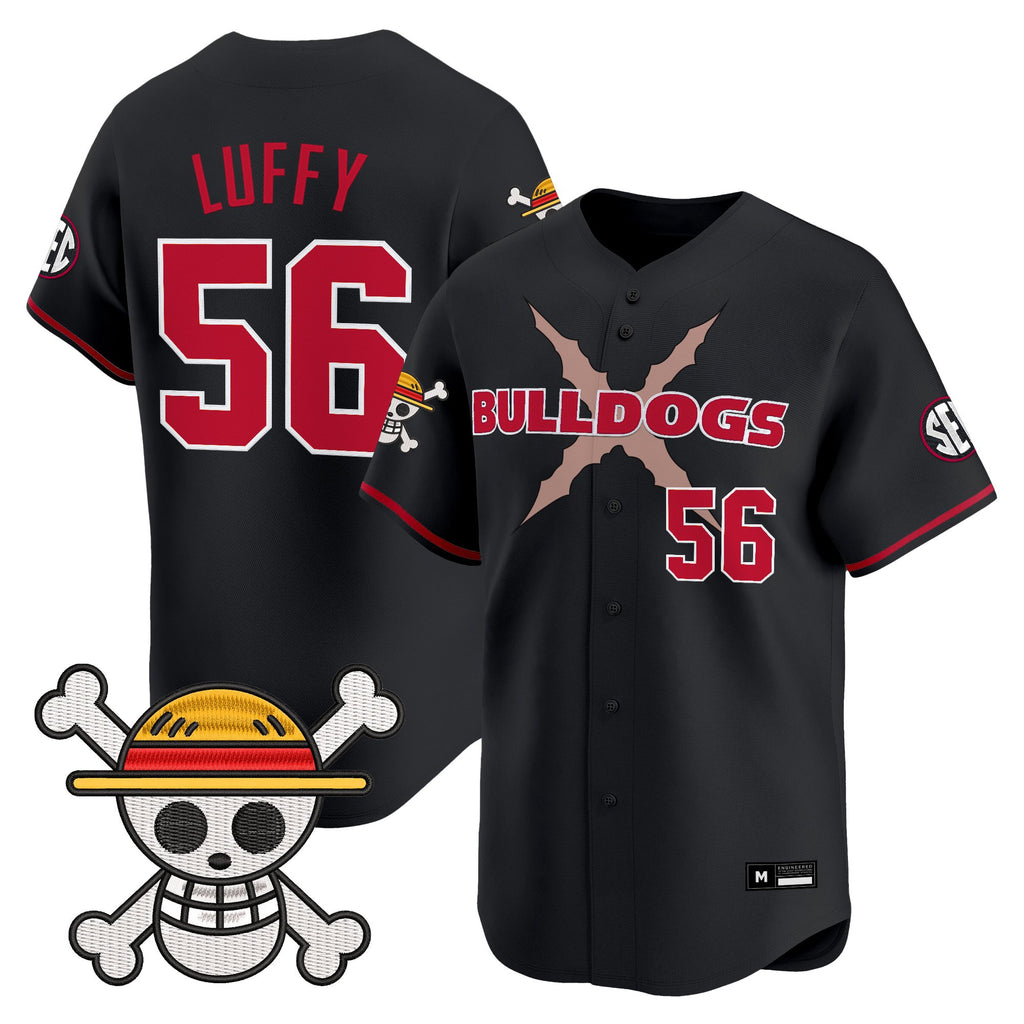 Men's Georgia Bulldogs Baseball x One Piece Vapor Premier Limited Jersey - Stitched