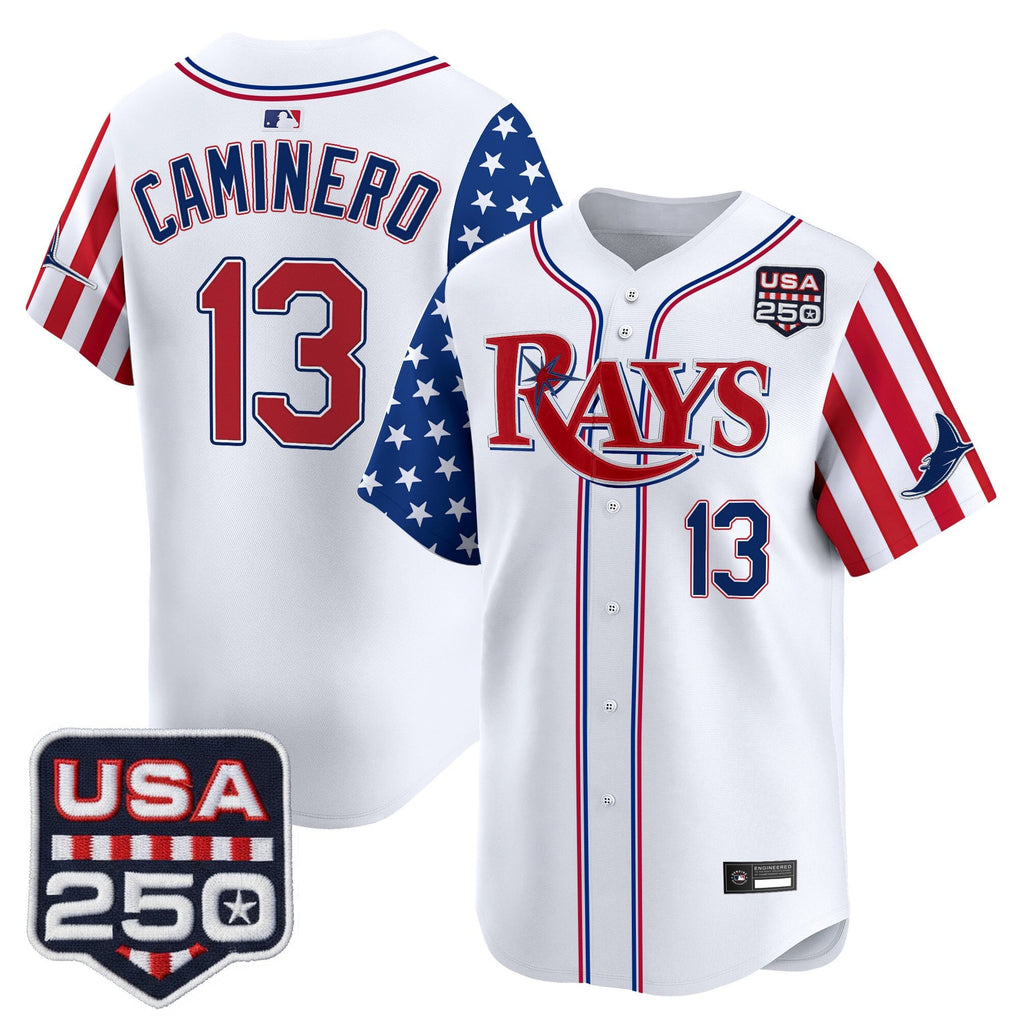 Men's Tampa Bay Rays "America 250 Edition" Vapor Premier Limited Jersey - All Stitched
