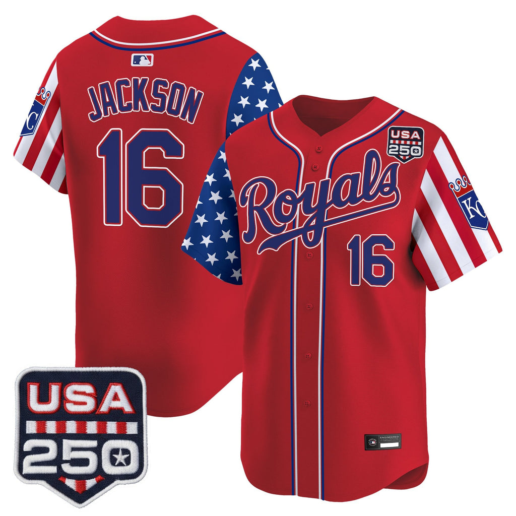 Men's Kansas City Royals "America 250 Edition" Vapor Premier Limited Jersey - All Stitched