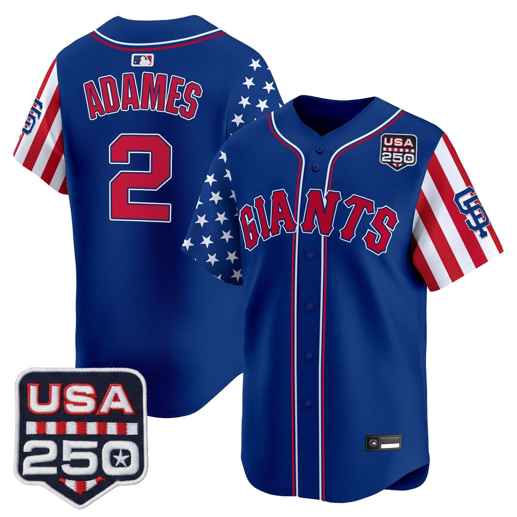 Men's San Francisco Giants "America 250 Edition" Vapor Premier Limited Jersey - All Stitched