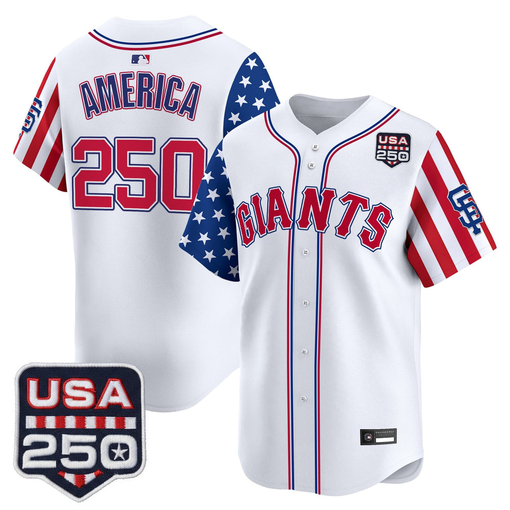 Men's San Francisco Giants "America 250 Edition" Vapor Premier Limited Jersey - All Stitched