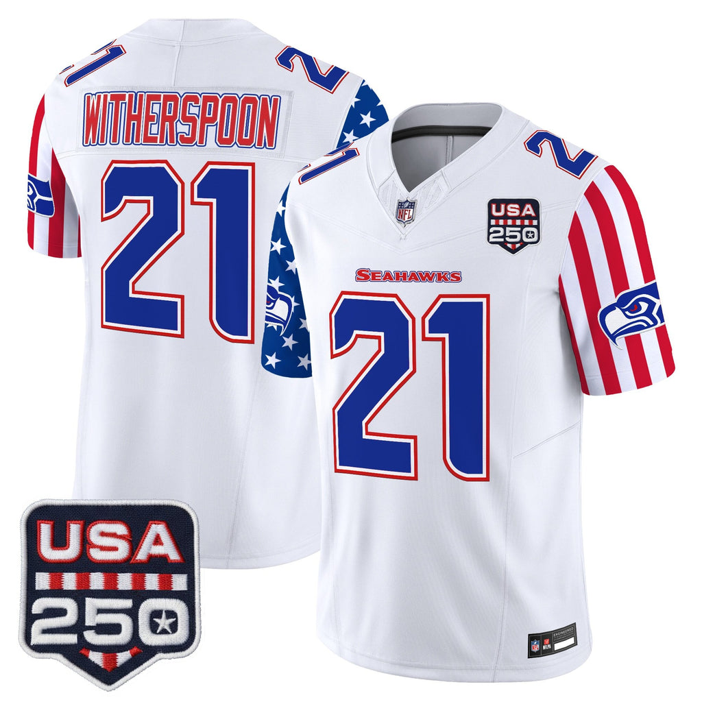 Men's Seattle Seahawks "America 250 Edition" Vapor Limited Jersey - All Stitched