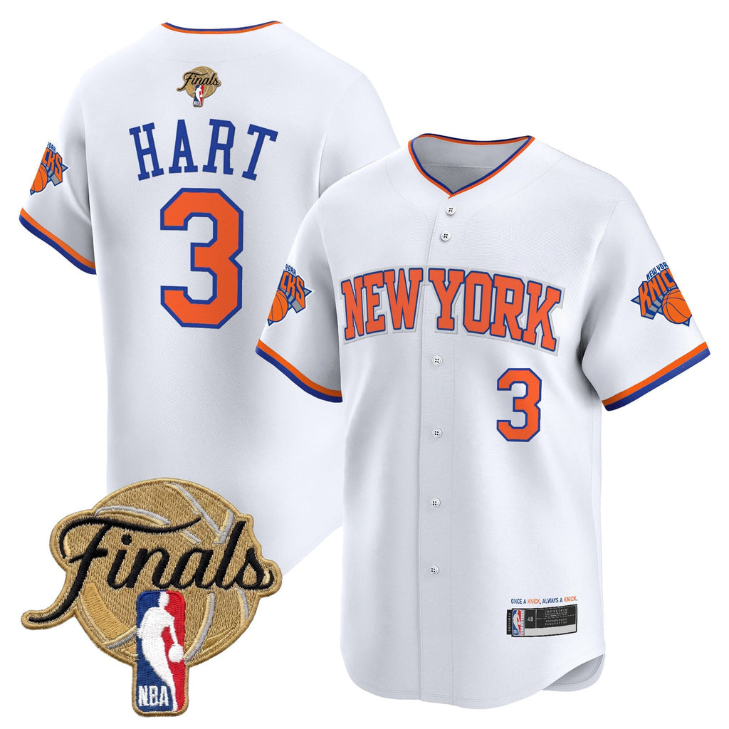 Men's New York Knicks 2026 Finals Vapor Baseball Jersey - All Stitched