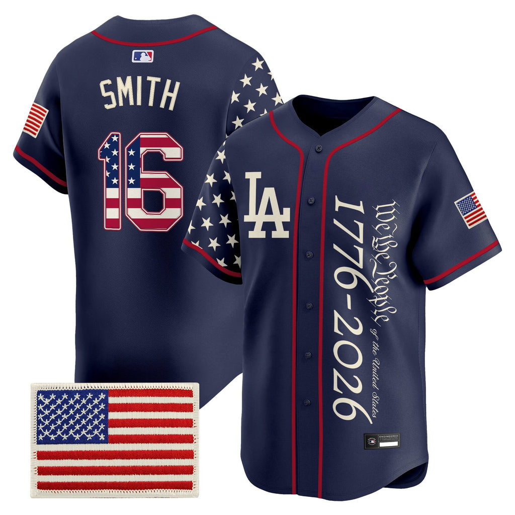 Men's Los Angeles Dodgers "America 250 Edition" Vapor Premier Limited Jersey V2 - Stitched