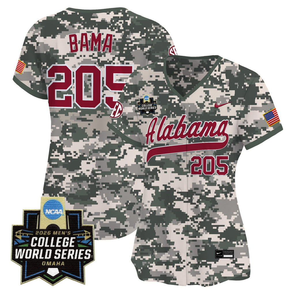 Women's Alabama Crimson Tide 2026 World Series Vapor Premier Limited Jersey - All Stitched