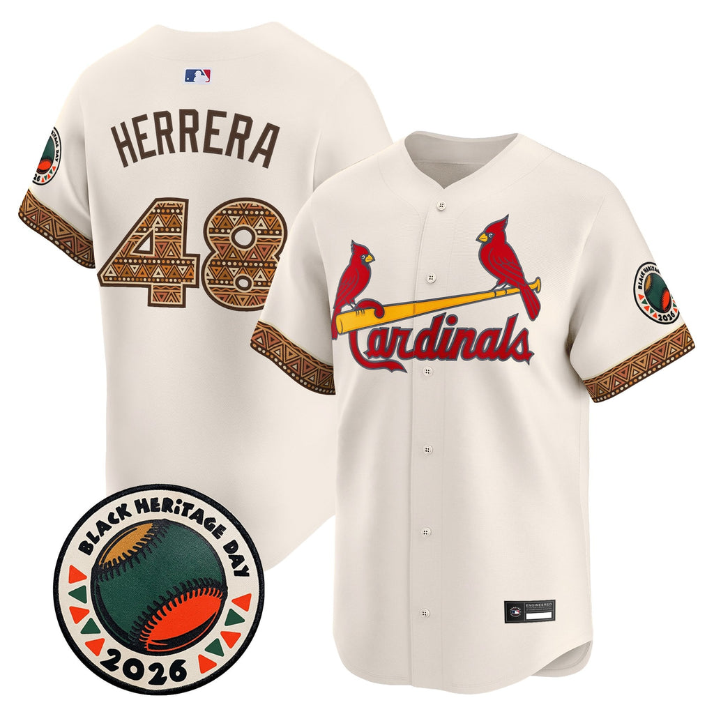 Men's St. Louis Cardinals 2026 Black Heritage Day Vapor Premier Limited Jersey - Stitched