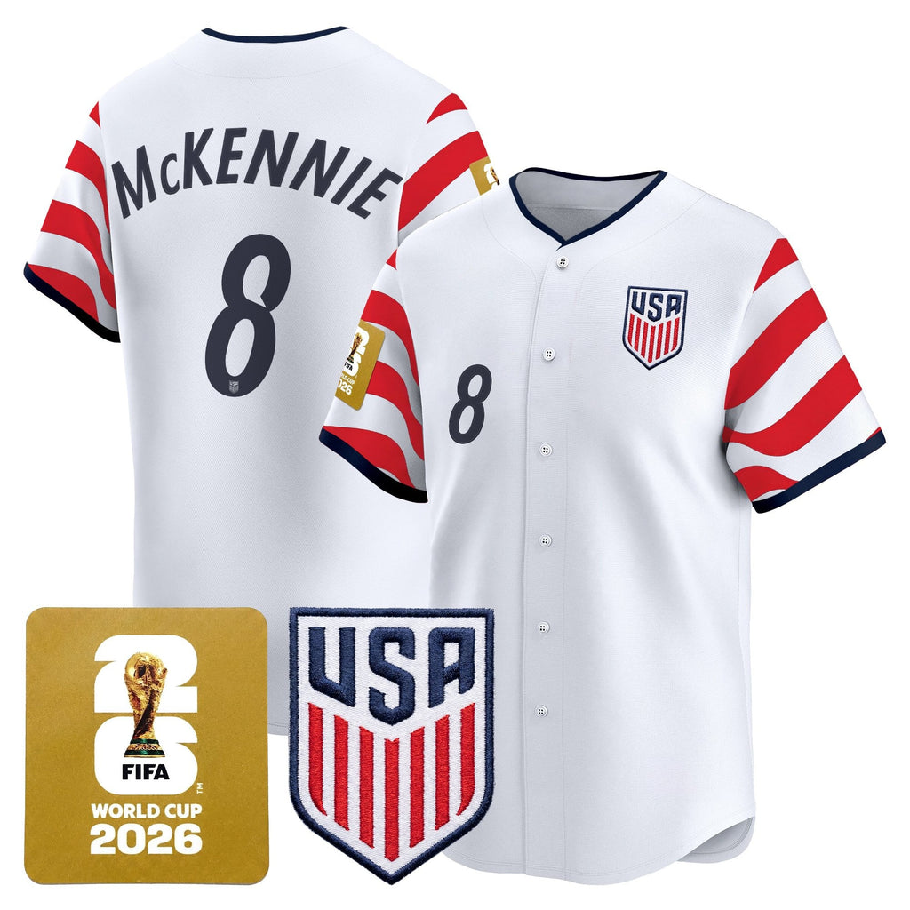 Men's USMNT 2026 World Cup Vapor Baseball Jersey - Stitched