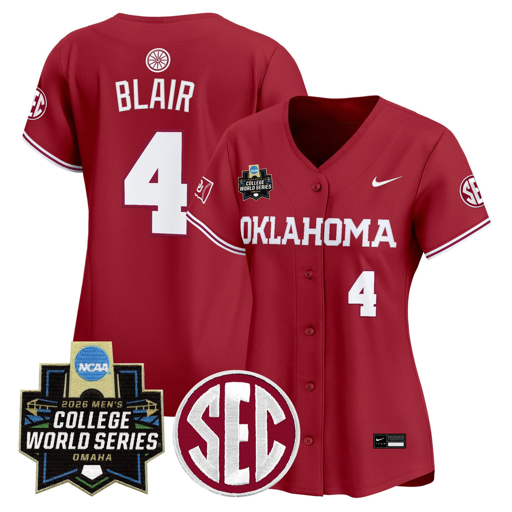 Women's Oklahoma Sooners 2026 World Series Vapor Premier Limited Jersey - All Stitched