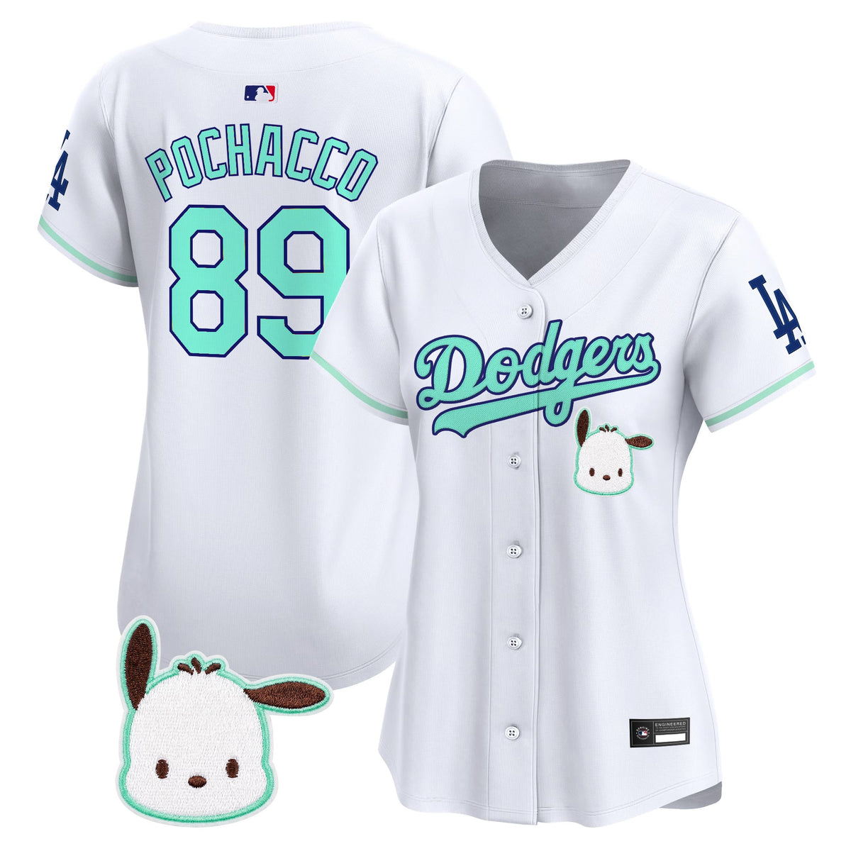 Los Angeles Dodgers x Sanrio Friends Vapor Premier Limited Jersey - All Stitched